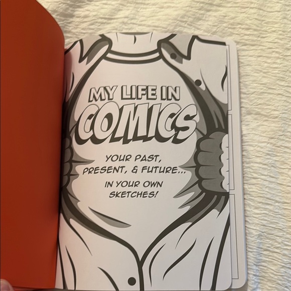 Comic Sketchbook with Bold Design - Picture 2 of 5